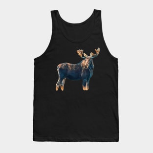 Moose - Woodland Themed Kids Room, Funny Gifts For Forester, Cute Animals Tank Top